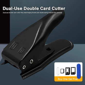 Multifunction 2 in 1 Nano Micro SIM Card Cutter Cutting Tool for Apple iPhone Nokia Samsung Smartphones Accessories
Multifunction 2 in 1 Nano Micro SIM Card Cutter Cutting Tool for Apple iPhone Nokia Samsung Smartphones Accessories