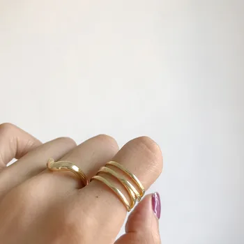 100% Authentic 925 Sterling Silver Gold Cross Multi-Rows Lines Long Ring adjust TLJ952
100% Authentic 925 Sterling Silver Gold Cross Multi-Rows Lines Long Ring adjust TLJ952