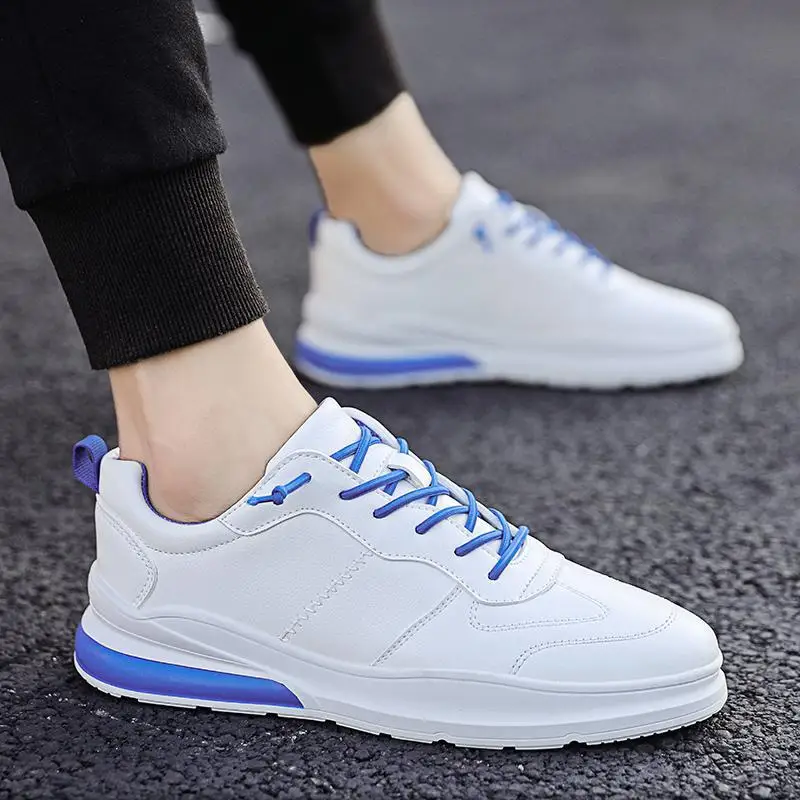 Jinjiang Shoes Men's Casual Versitile Fashion Board Shoes Autumn Leather Versatile Small White Shoes Teenager Korean-Style Shoes 
Jinjiang Shoes Men's Casual Versitile Fashion Board Shoes Autumn Leather Versatile Small White Shoes Teenager Korean-Style Shoes