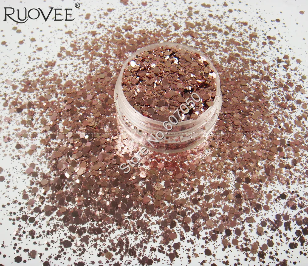 Wholesale Mix Rose Gold Color Metallic Luster Glitter Hexagon Sequin Paillette Spangle Powder Shape for Nail Art Glitter Craft
Wholesale Mix Rose Gold Color Metallic Luster Glitter Hexagon Sequin Paillette Spangle Powder Shape for Nail Art Glitter Craft