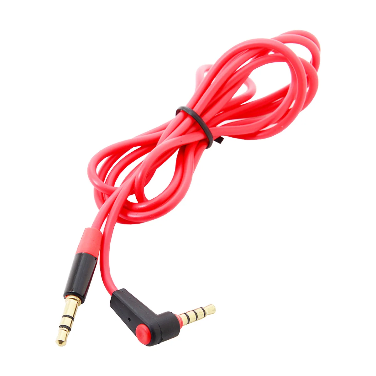 CYDZ 90 Degree Angled Red Color Type Stereo Audio 3.5mm to 3.5mm Male 3 Pos. Line In Car Aux Cable 100cm
CYDZ 90 Degree Angled Red Color Type Stereo Audio 3.5mm to 3.5mm Male 3 Pos. Line In Car Aux Cable 100cm