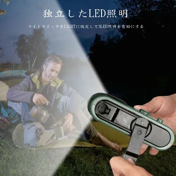 Radio Dynamo AM/FM Generator Multifunction Powerful Charger Hand Crank Solar Flashlight Emergency
Radio Dynamo AM/FM Generator Multifunction Powerful Charger Hand Crank Solar Flashlight Emergency