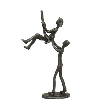Couple Miniature Craftworks Foundry Iron Figurine Decorative Metal Romantic Valentine's Day Present for Wedding Swing Lovers
Couple Miniature Craftworks Foundry Iron Figurine Decorative Metal Romantic Valentine's Day Present for Wedding Swing Lovers