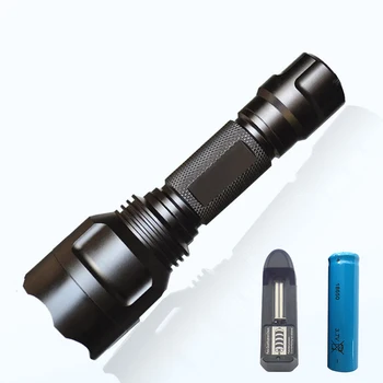 Powerful Torch Light XM L2 LED Flashlight Flash Light Lampe Torche Linternas Outdoor For Hunting + 18650 With charger
Powerful Torch Light XM L2 LED Flashlight Flash Light Lampe Torche Linternas Outdoor For Hunting + 18650 With charger