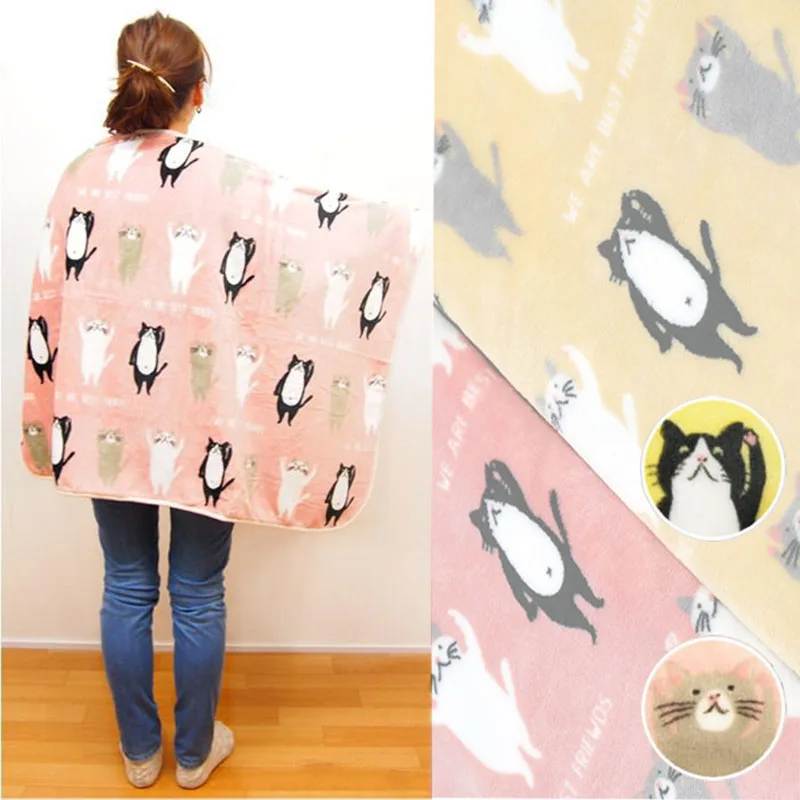 2020 Winter Flannel Blanket Cute Cat Law Printing Sleeping Blankets Nap Cover Sofa Blanket Watching TV Bed Blanket Shawl Blanket
2020 Winter Flannel Blanket Cute Cat Law Printing Sleeping Blankets Nap Cover Sofa Blanket Watching TV Bed Blanket Shawl Blanket