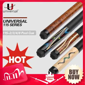Universal UN115 Series Billiard Pool Cue Stick Kamui Tip Technology Maple Billar Kit with Protective Tip Cover Free Shipping
Universal UN115 Series Billiard Pool Cue Stick Kamui Tip Technology Maple Billar Kit with Protective Tip Cover Free Shipping