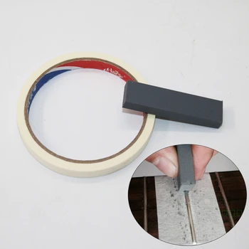 Guitar Fret Polishing Tools Combination Polishing Rubber and Masking Tape Professional Luthier Tools Cleaning Rust
Guitar Fret Polishing Tools Combination Polishing Rubber and Masking Tape Professional Luthier Tools Cleaning Rust