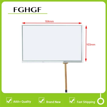 New 7.1inch 4wire 164mm*103mm TM070RDH01/C070VW03 V0 Resistance Touch Screen Panel Digitizer Glass Sensor For Car GPS Navigation
New 7.1inch 4wire 164mm*103mm TM070RDH01/C070VW03 V0 Resistance Touch Screen Panel Digitizer Glass Sensor For Car GPS Navigation