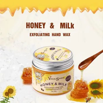 New Milk Honey Hand Mask Hand Wax Moisturizing Whitening Skin Care Exfoliating Calluses Hand Film Hands Care Cream Anti-Aging
New Milk Honey Hand Mask Hand Wax Moisturizing Whitening Skin Care Exfoliating Calluses Hand Film Hands Care Cream Anti-Aging