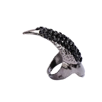 1Pcs Gothic Punk Eagle Claw Hook Ring Crystal Rhinestones Finger Nail Cool Rock Finger Ring Jewelry S/M/L
1Pcs Gothic Punk Eagle Claw Hook Ring Crystal Rhinestones Finger Nail Cool Rock Finger Ring Jewelry S/M/L