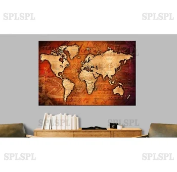 1 Panel HD Printed Canvas Print Painting World Map Home Decoration Wall Pictures for Living Room Wall Art on Canvas(No Frame)
1 Panel HD Printed Canvas Print Painting World Map Home Decoration Wall Pictures for Living Room Wall Art on Canvas(No Frame)