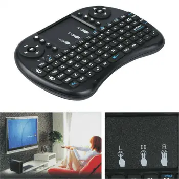 Wireless Keyboard Mini Mini Keyboard with Touchpad for PC Android Smart TV BOX KY
Wireless Keyboard Mini Mini Keyboard with Touchpad for PC Android Smart TV BOX KY