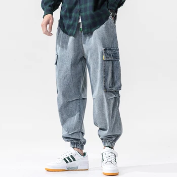 2020 Spring And Summer New Harajuku Korean Ins Trend Large Pockets Tooling Casual Jeans Loose And Comfortable M-2Xl
2020 Spring And Summer New Harajuku Korean Ins Trend Large Pockets Tooling Casual Jeans Loose And Comfortable M-2Xl