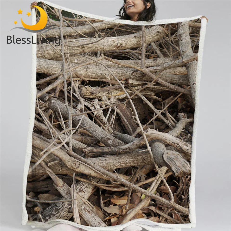 BlessLiving Tree Branches Sherpa Blanket 3D Printed Plush Bedspread Weed Plant Custom Blanket Nature Bedding Drop Ship 150x200cm
BlessLiving Tree Branches Sherpa Blanket 3D Printed Plush Bedspread Weed Plant Custom Blanket Nature Bedding Drop Ship 150x200cm