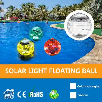 LED Solar Light Outdoor Floating Ball Color Changing Solar Panel LED Lamp Pool Light Swimming Pool Accessories New Arrival 2019
LED Solar Light Outdoor Floating Ball Color Changing Solar Panel LED Lamp Pool Light Swimming Pool Accessories New Arrival 2019