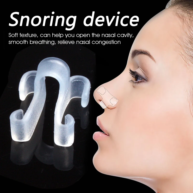 Sleeping Aid Healthy Care Anti-Snoring Device Snore stop Anti-Snoring Apnea Nose Breathe Clip Stop Snore Device
Sleeping Aid Healthy Care Anti-Snoring Device Snore stop Anti-Snoring Apnea Nose Breathe Clip Stop Snore Device