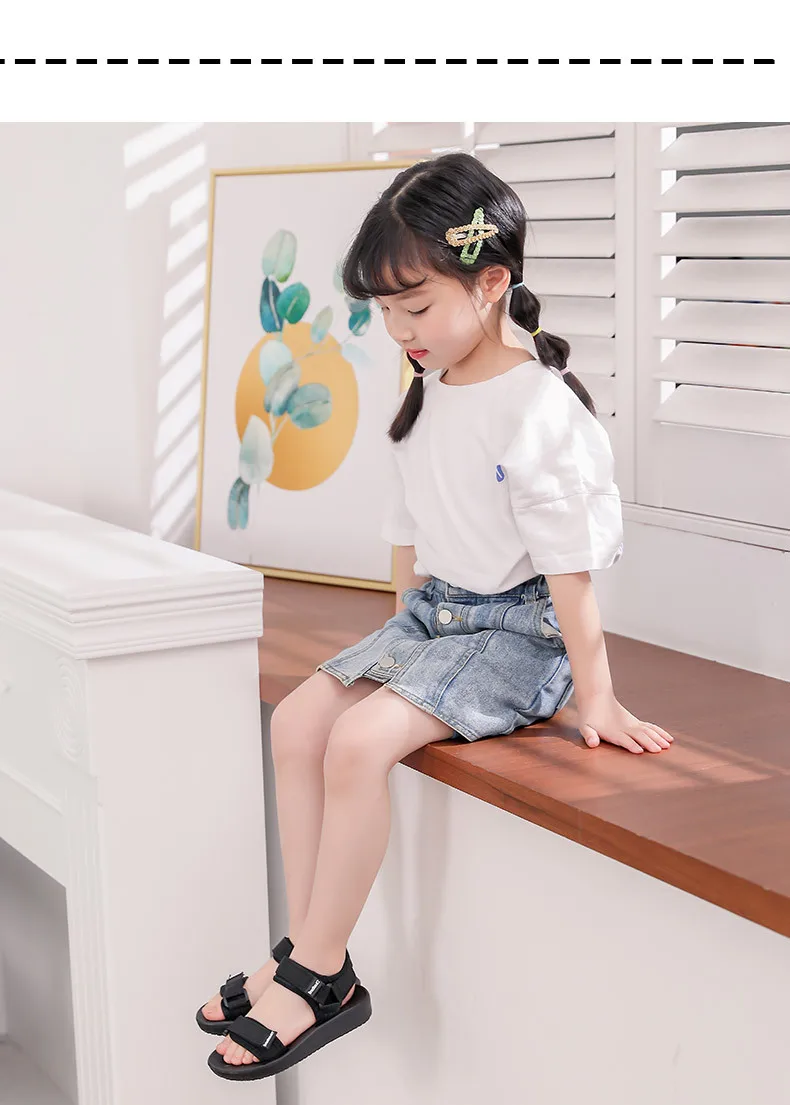 Childrens Fashion Canvas Sandals