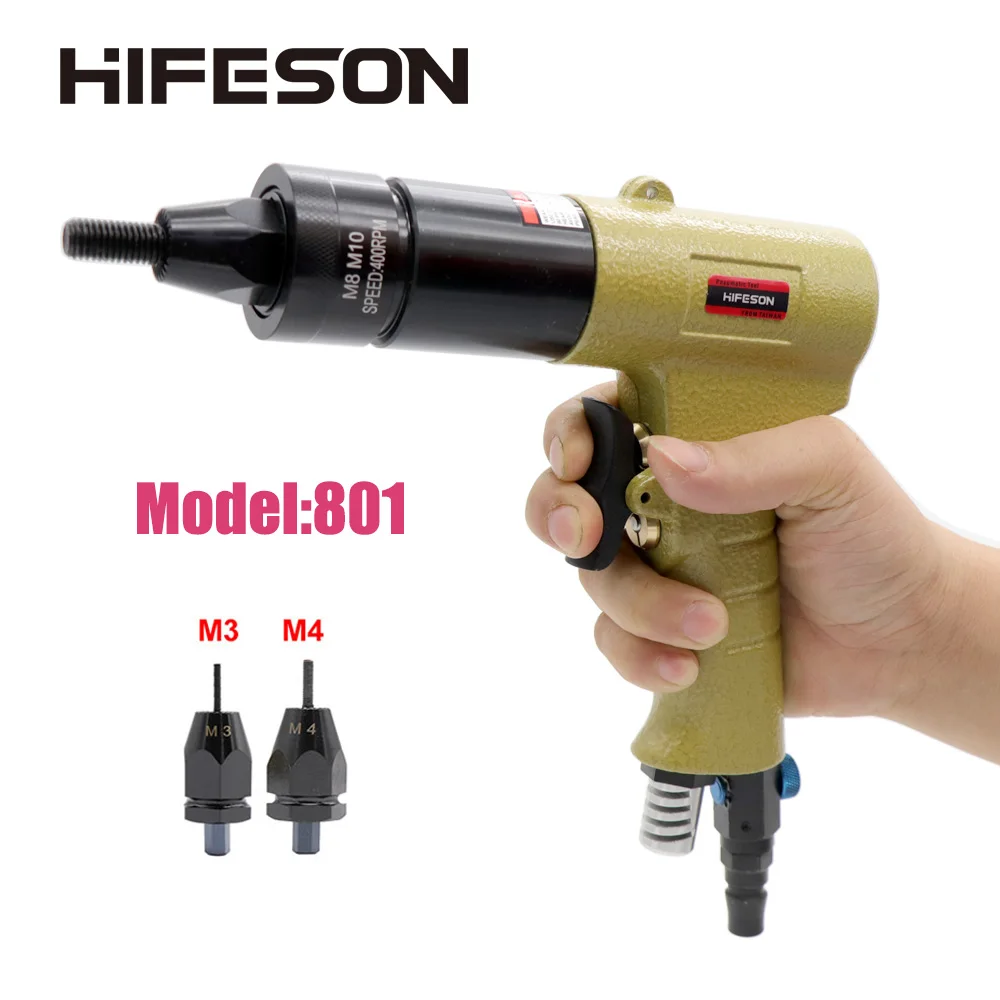 HF-801 M3 M4 Pneumatic Air Rivet Nut Guns Insert threaded Pull Setter Riveters Riveting Nuts Rivnut Tool for Nuts
HF-801 M3 M4 Pneumatic Air Rivet Nut Guns Insert threaded Pull Setter Riveters Riveting Nuts Rivnut Tool for Nuts