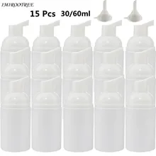 15 Pack 30ML/60ML Foam Dispenser Bottle Plastic Refillable Mini Foam Bottle Foaming Soap Dispenser Pump Bottles for Travel
15 Pack 30ML/60ML Foam Dispenser Bottle Plastic Refillable Mini Foam Bottle Foaming Soap Dispenser Pump Bottles for Travel