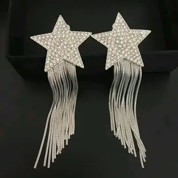 Clip Earrings Runway Designer European Original Brand Y Collections Trendy INS Fashion Party Diamond Crystal Gift Earrings Clip
Clip Earrings Runway Designer European Original Brand Y Collections Trendy INS Fashion Party Diamond Crystal Gift Earrings Clip