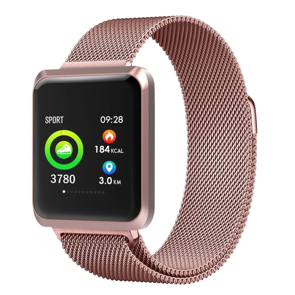 1.3" Touch Screen Smart Watch Bluetooth with Pedometer Analysis Sleep Monitoring Band for iPhone Android Smartphone
1.3" Touch Screen Smart Watch Bluetooth with Pedometer Analysis Sleep Monitoring Band for iPhone Android Smartphone