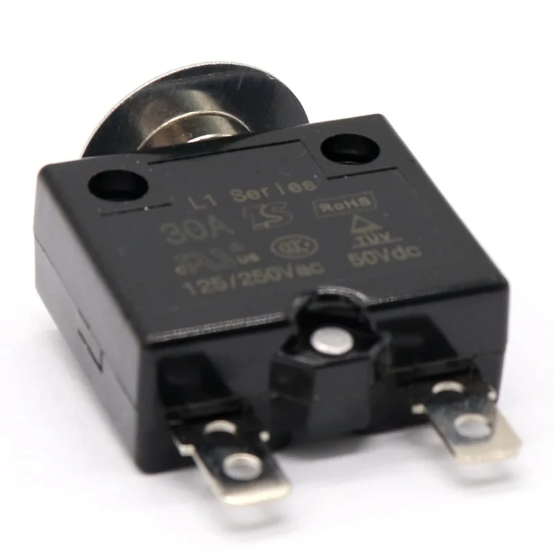 AC125-250V DC50V прерыватель цепи защита от перегрузки предохранитель переключатель 5A 8A 10A 15A 18A 20A 25A 30A ручной сброс для автомобиля RV лодки
AC125-250V DC50V прерыватель цепи защита от перегрузки предохранитель переключатель 5A 8A 10A 15A 18A 20A 25A 30A ручной сброс для автомобиля RV лодки