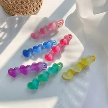 New Sweet Love Heart Hair Clip Princess Barrette Korean Hairclip Headdress Hairpins for Girls Women Hair Accessories AFS068
New Sweet Love Heart Hair Clip Princess Barrette Korean Hairclip Headdress Hairpins for Girls Women Hair Accessories AFS068