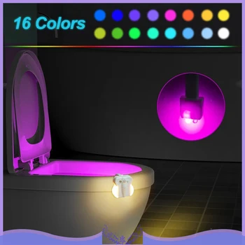 UV Sterilizing PIR Motion Sensor LED Toilet Light Body Induction Toilet Light Night Lamp WC Toilet Bowl Seat Light 16 Color
UV Sterilizing PIR Motion Sensor LED Toilet Light Body Induction Toilet Light Night Lamp WC Toilet Bowl Seat Light 16 Color