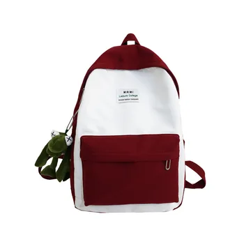 New ins wind wild school bag female high school junior high school student backpack ulzzang hit color backpack kawaii backpack 
New ins wind wild school bag female high school junior high school student backpack ulzzang hit color backpack kawaii backpack