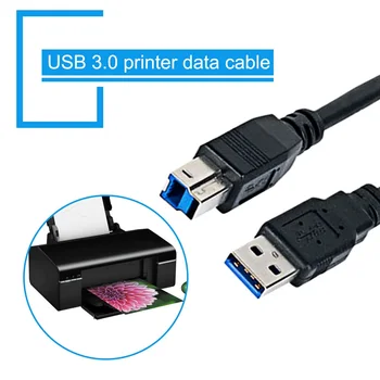 USB 3.0 printer data cable A male to B male transmission line male to male 50cm 
USB 3.0 printer data cable A male to B male transmission line male to male 50cm