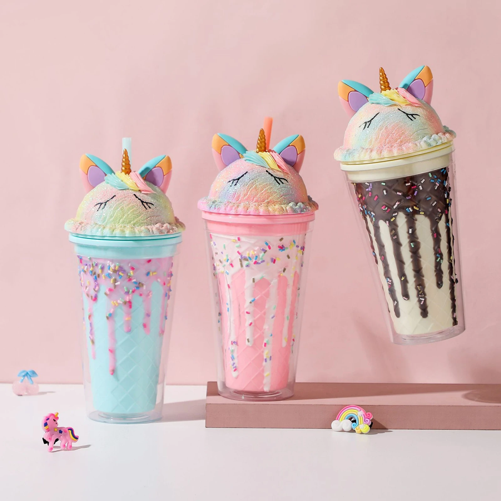 Unicorn Sparkling Rainbow Tumbler Unicorn Sparkling Rainbow Tumbler