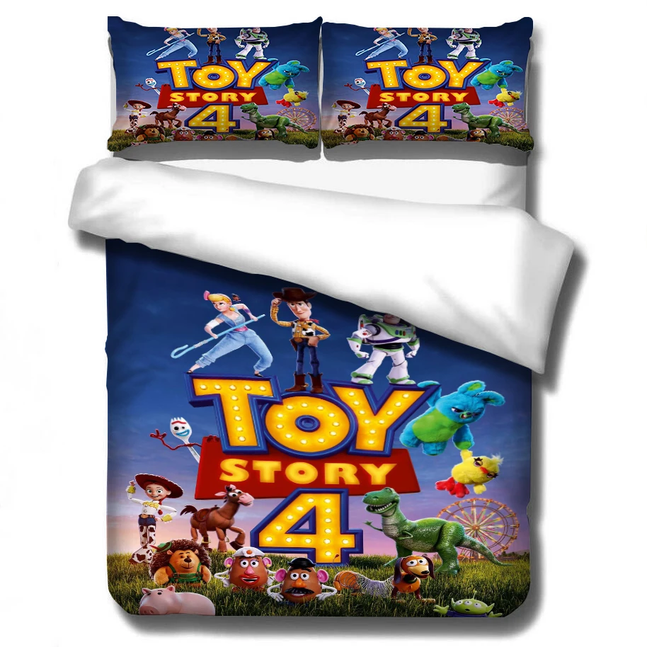 Toy Story bedding sets bed sheet duvet cover and pillowcase luxury bedding Home textiles 3d digital printing boys bedding (7)