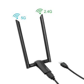 2020 Meross WMA265 AC1200 Wireless USB Adapter Super Speed USB 3.0 Wi-Fi Adapter WiFi Dongle for PC Laptop Tablets
2020 Meross WMA265 AC1200 Wireless USB Adapter Super Speed USB 3.0 Wi-Fi Adapter WiFi Dongle for PC Laptop Tablets