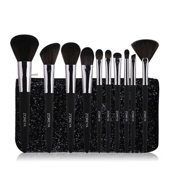 10 Rubber Paint Pointed Tail Portable Universal Makeup Brush Sets Soft Bristles Connecting Brush Handle Is Not Easy To Fall Off
10 Rubber Paint Pointed Tail Portable Universal Makeup Brush Sets Soft Bristles Connecting Brush Handle Is Not Easy To Fall Off