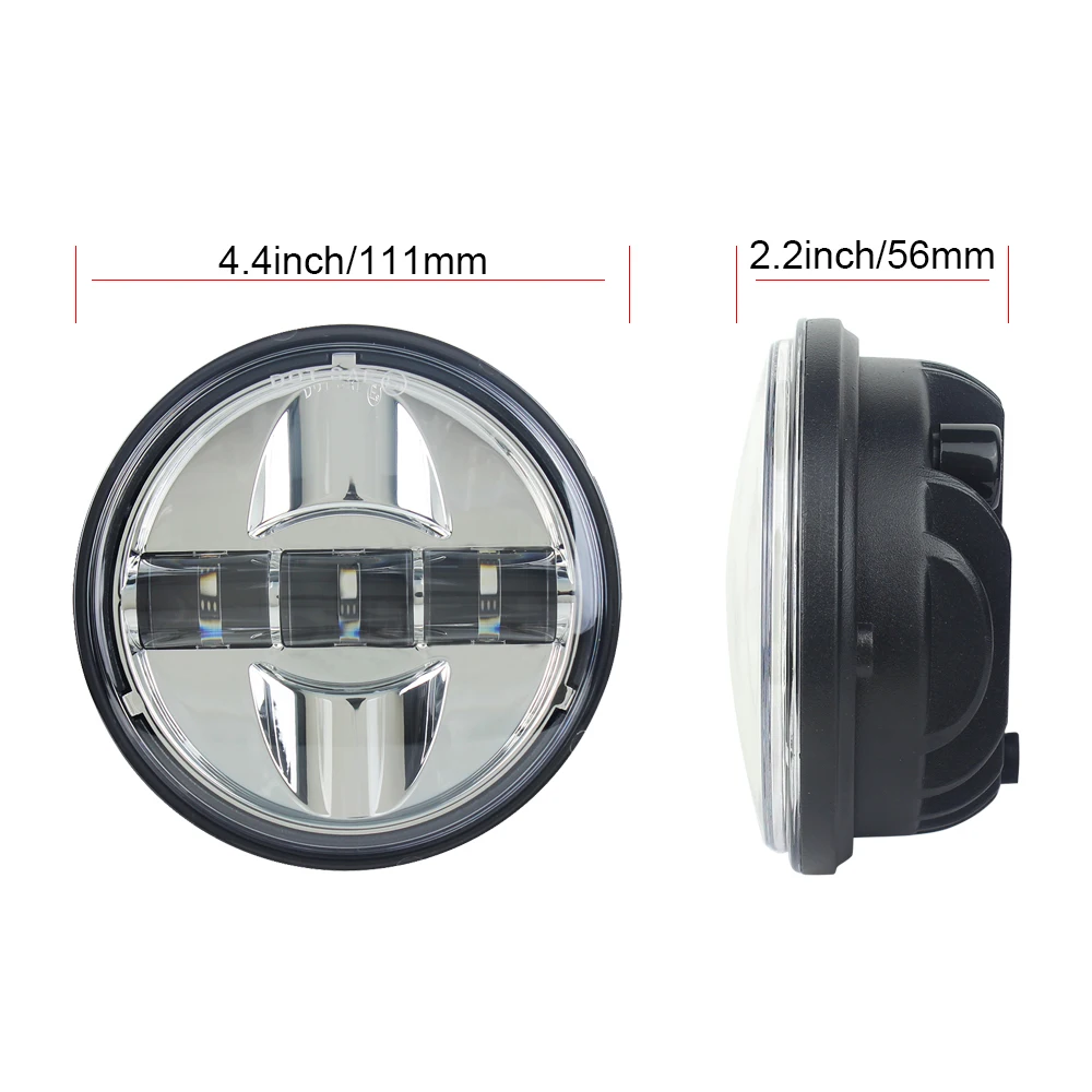2 pcs 4.5 Inch LED Fog Light Auxiliary Driving Lamp Spot Driving Light Passing Light Motorcycles 4.5" Black Chrome 27W
2 pcs 4.5 Inch LED Fog Light Auxiliary Driving Lamp Spot Driving Light Passing Light Motorcycles 4.5" Black Chrome 27W