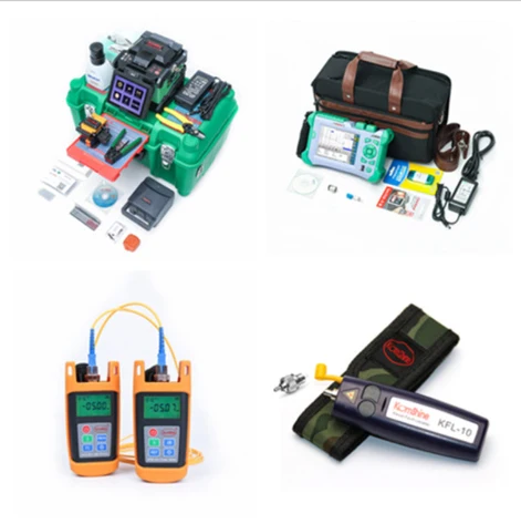 Komshine FTTH Fusion Splicing Machine GX37 w/ KF-52 Cleaver+QX50-S SM1310/1550 nm 30dB OTDR+Optic Power Meter+Laser Source+VFL
Komshine FTTH Fusion Splicing Machine GX37 w/ KF-52 Cleaver+QX50-S SM1310/1550 nm 30dB OTDR+Optic Power Meter+Laser Source+VFL