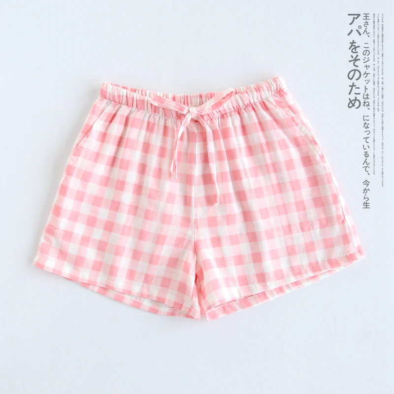 FREE SHIPPING Casual Japanese Style Plaid Short Pants JKP4783 FREE SHIPPING Casual Japanese Style Plaid Short Pants JKP4783