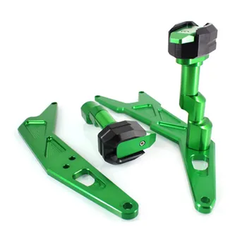 Motorcycle CNC Aluminum Frame Sliders Anti Crash Protector For Kawasaki NINJA 250 300 2013 2014 2015 2016 2017 
Motorcycle CNC Aluminum Frame Sliders Anti Crash Protector For Kawasaki NINJA 250 300 2013 2014 2015 2016 2017