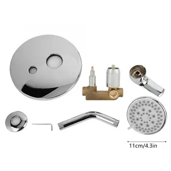 G1/2sin High Pressure Rainfall Shower Head Multifunctional Water Faucet Saving Filter Spray Nozzle with Chromeplated Valve
G1/2sin High Pressure Rainfall Shower Head Multifunctional Water Faucet Saving Filter Spray Nozzle with Chromeplated Valve