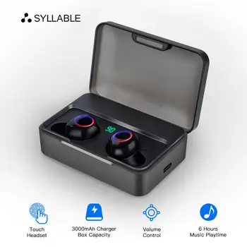 2020 Original Touch SYLLABLE B-X01 Bluetooth V5.0 Earphones 3000mAh True Wireless Stereo Earbuds B-X01 Touch Bluetooth Headset
2020 Original Touch SYLLABLE B-X01 Bluetooth V5.0 Earphones 3000mAh True Wireless Stereo Earbuds B-X01 Touch Bluetooth Headset