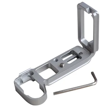 L Shape Hand Grip Accessories Camera Pull-out Type Quick Release Plate Aluminum Alloy Handheld Tool Bracket for Sony A9 A7R3
L Shape Hand Grip Accessories Camera Pull-out Type Quick Release Plate Aluminum Alloy Handheld Tool Bracket for Sony A9 A7R3