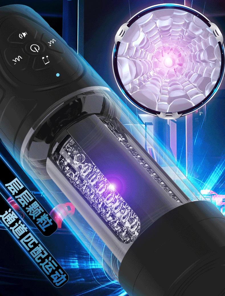 Мужской Мастурбатор С Вращением