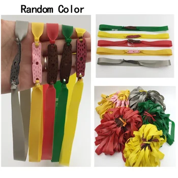 10Pcs Random Color Slingshot Powerful Elastic Band Colorful Flat Rubber Band Practical Hunting Sports Catapult Kit Set Hy
10Pcs Random Color Slingshot Powerful Elastic Band Colorful Flat Rubber Band Practical Hunting Sports Catapult Kit Set Hy