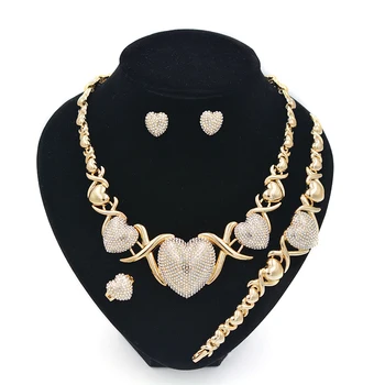 14K gold plated jewelry set for wedding Necklace Earring Sets Bridal Jewelry Sets for Women Elegant Party Gift Fashion Costume
14K gold plated jewelry set for wedding Necklace Earring Sets Bridal Jewelry Sets for Women Elegant Party Gift Fashion Costume