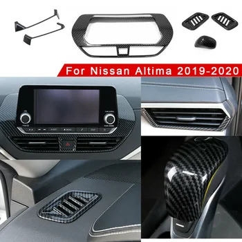 6X ABS Carbon Fiber Interior Decoration Trim Cover For Nissan Altima 2019-2020 New And High Quality
6X ABS Carbon Fiber Interior Decoration Trim Cover For Nissan Altima 2019-2020 New And High Quality
