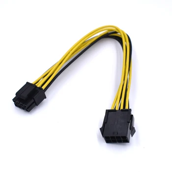 100pcs/lot 18awg 20cm Motherboard 8 Pin ATX Male To 8 Pin Female CPU Power Extension Cable
100pcs/lot 18awg 20cm Motherboard 8 Pin ATX Male To 8 Pin Female CPU Power Extension Cable