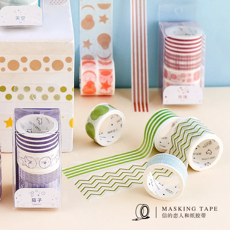 AngelHere 3 Pcs/set Washi Tape Set Grid Wave Pattern Japanese Style Christmas Washi Tape Wide Washi Tape Student Stationery
AngelHere 3 Pcs/set Washi Tape Set Grid Wave Pattern Japanese Style Christmas Washi Tape Wide Washi Tape Student Stationery