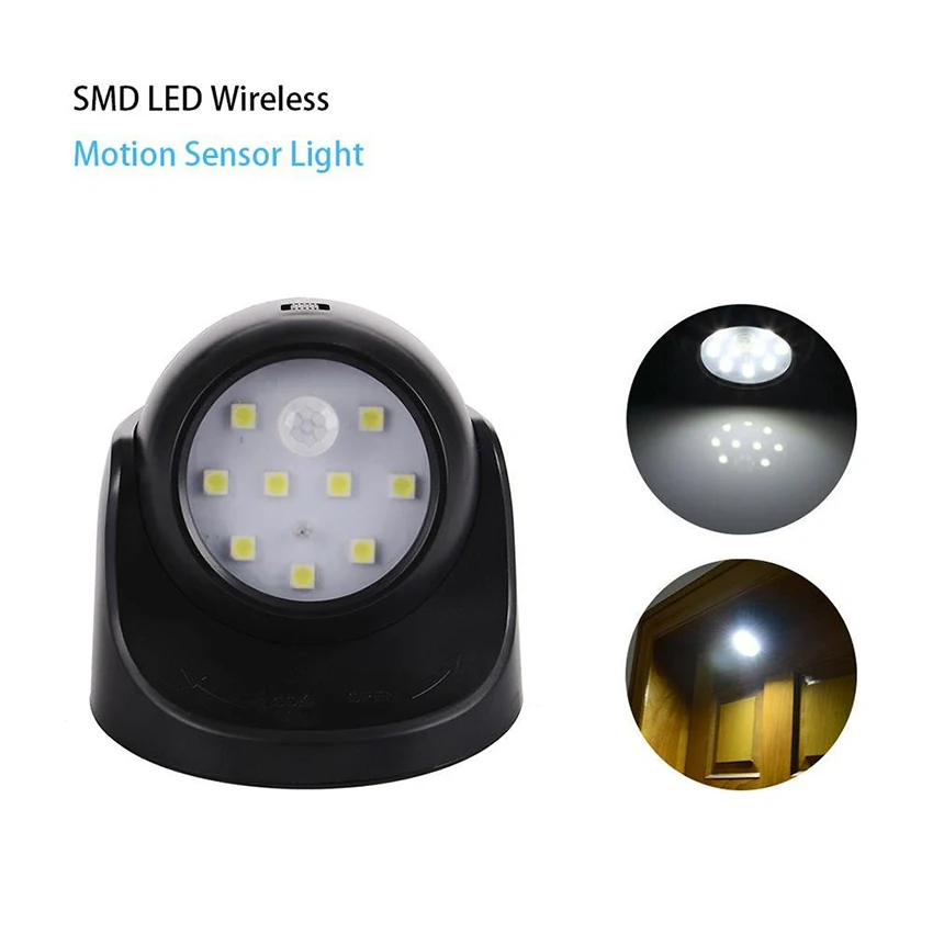 Wireless 9 LED Night Light Rotatable Motion Sensor Door Light Auto ON/OFF Bedroom Light For Wardrobe Closet Bedside Lighting
Wireless 9 LED Night Light Rotatable Motion Sensor Door Light Auto ON/OFF Bedroom Light For Wardrobe Closet Bedside Lighting