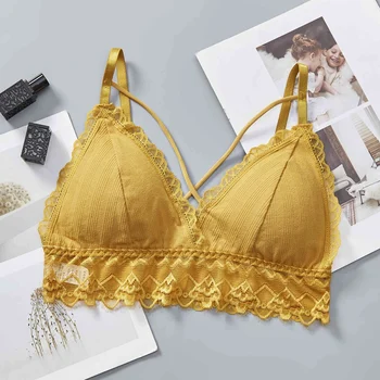 Lace Bra Sexy Push Up Top For Women Straps Female breathable Lingerie Soft Bralette Thin Seamless Wireless Bras Underwear
Lace Bra Sexy Push Up Top For Women Straps Female breathable Lingerie Soft Bralette Thin Seamless Wireless Bras Underwear