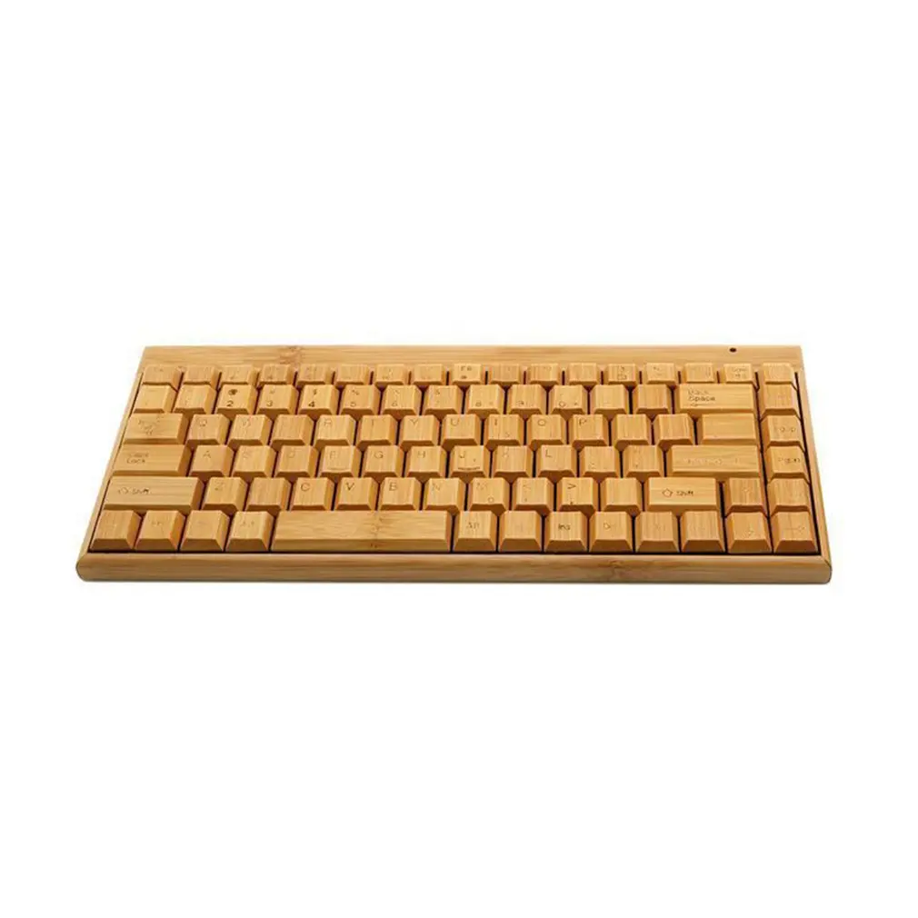 4G Bamboo Wireless Keyboard And Mouse Combo Natural Wood Handmade Computer Keyboard Plug And Play For Home Office Use
4G Bamboo Wireless Keyboard And Mouse Combo Natural Wood Handmade Computer Keyboard Plug And Play For Home Office Use
